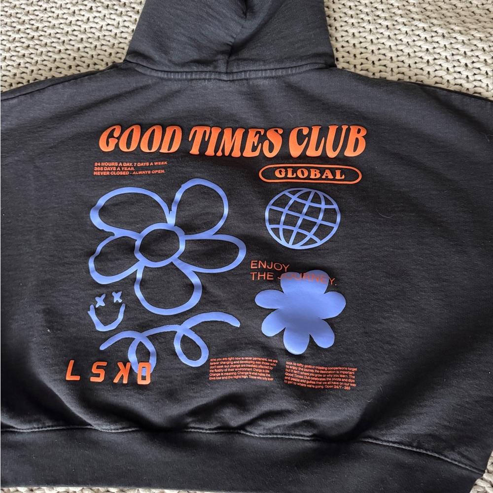 Cropped LSKD hoodie